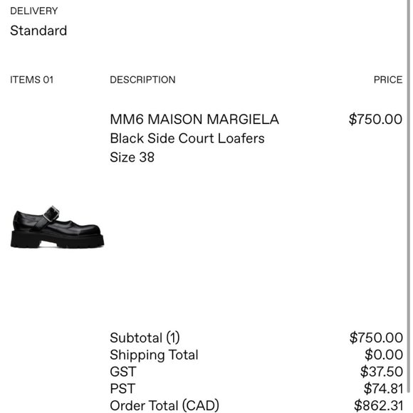 MM6 Margiela Mary Jane Court - Picture 7 of 7